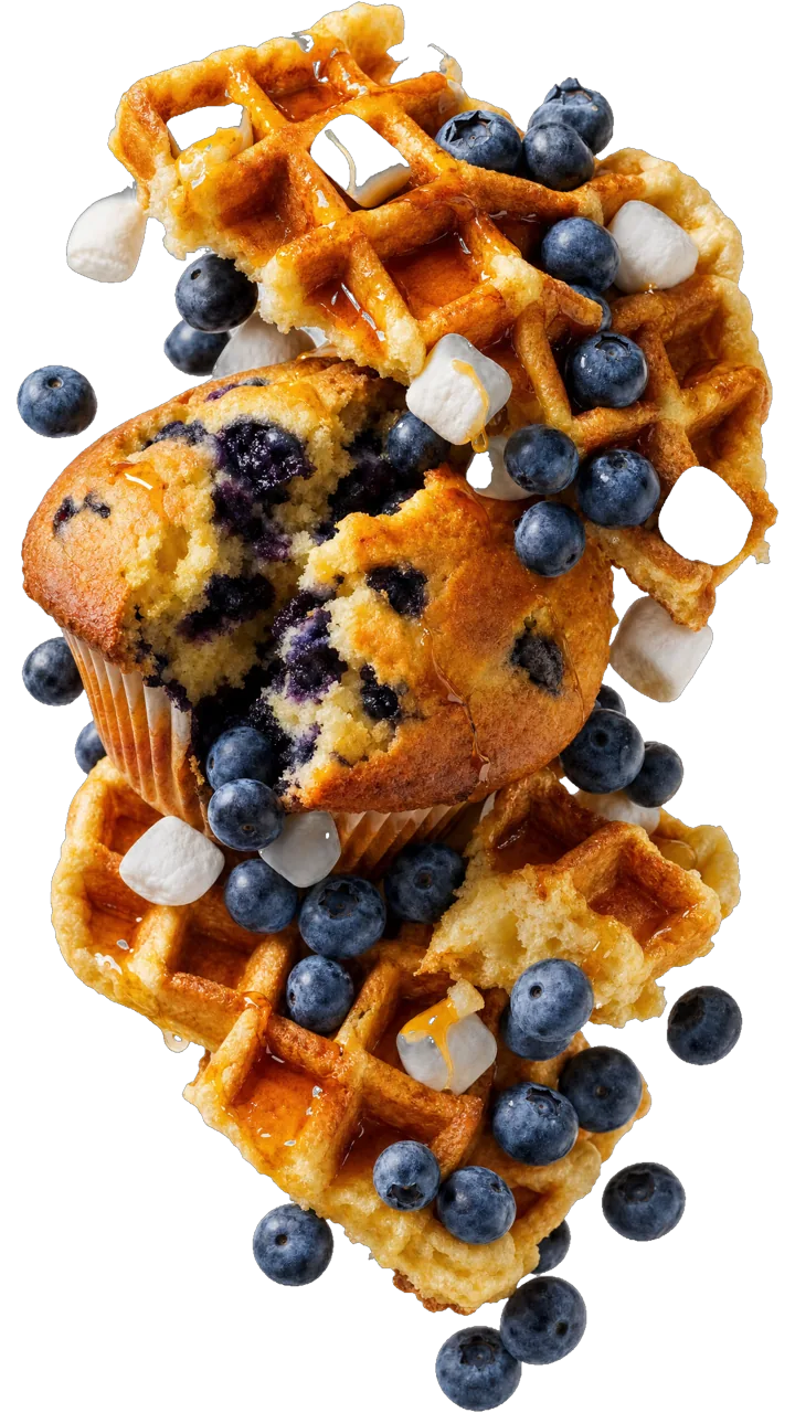 Blueberry Muffin splash